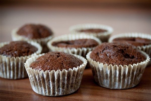 diós csokis muffin
